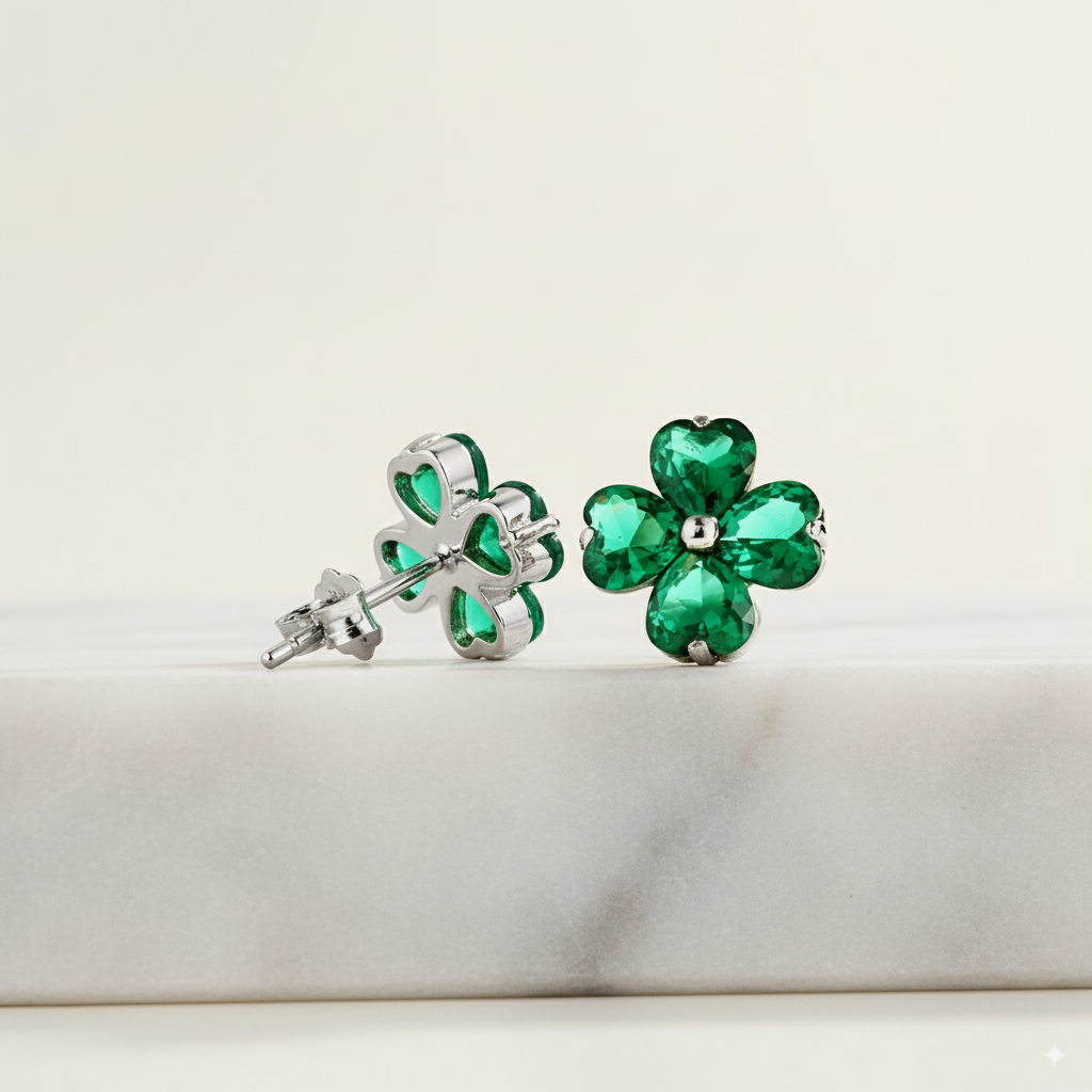 ZAINA™ Quatrefoil Stud Earrings 🍀