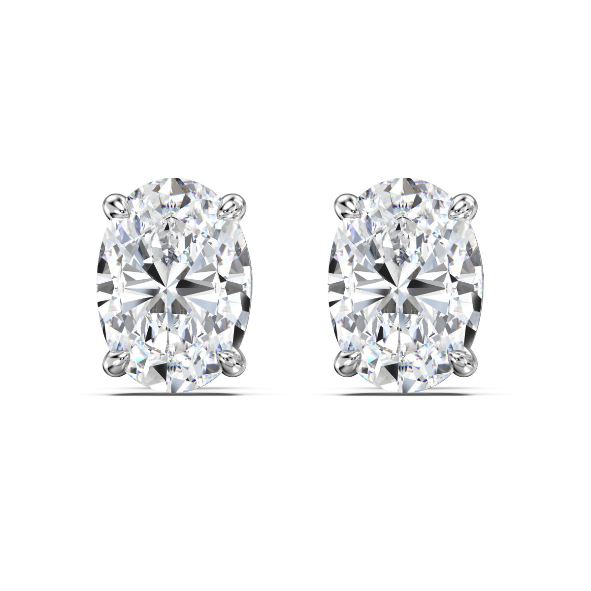 ZAINA™ Ellipse Stud Earrings