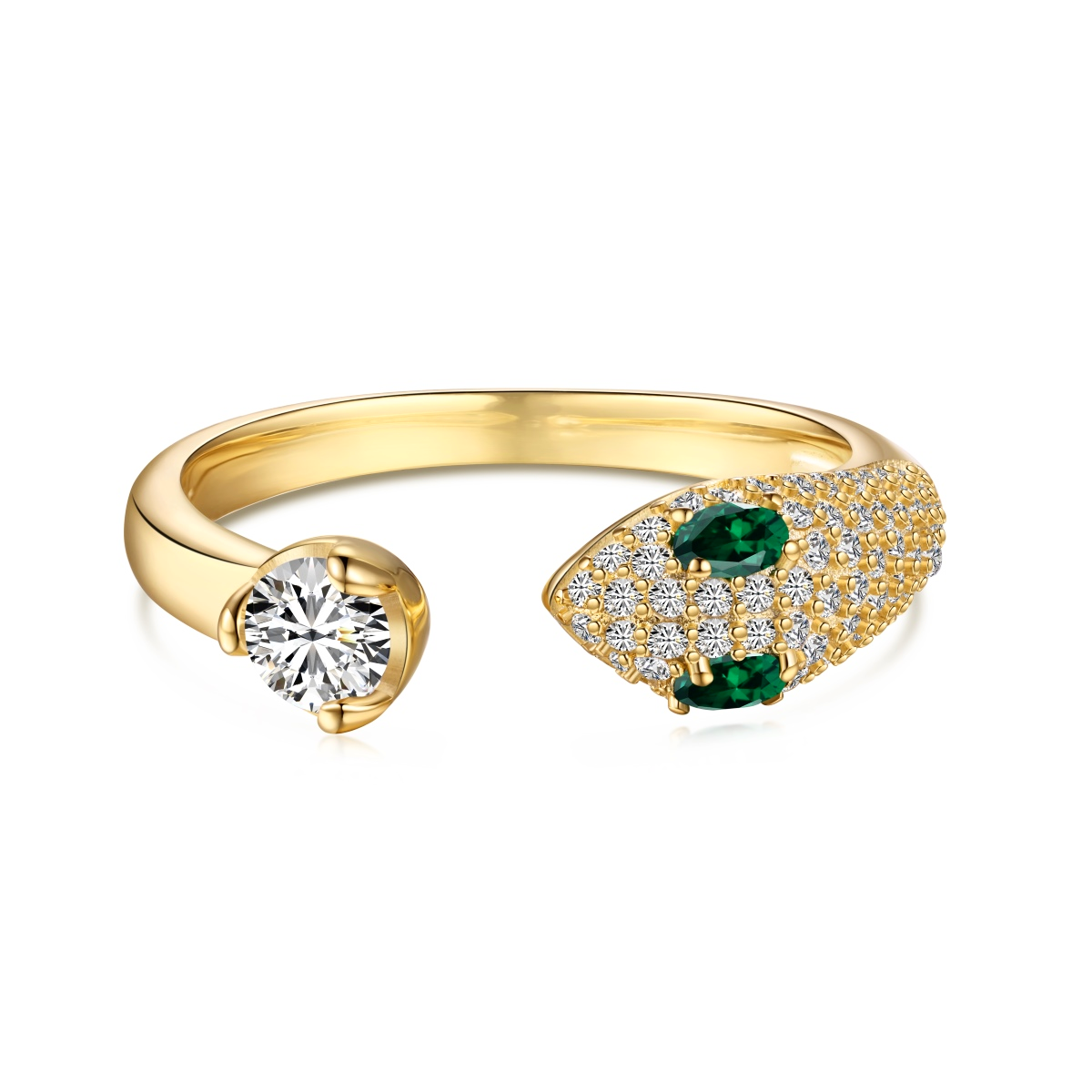 ZAINA™ Serpentine Ring