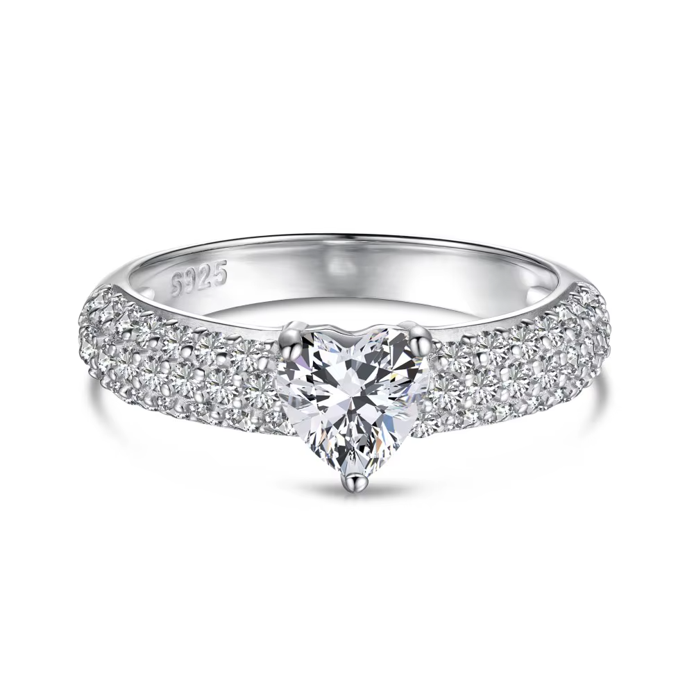 ZAINA™ Starry Heart Ring