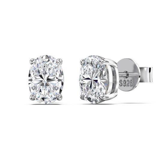 ZAINA™ Ellipse Stud Earrings