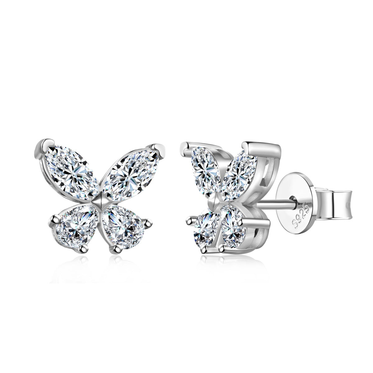 ZAINA™ Brilliant Butterfly Stud Earrings 🦋