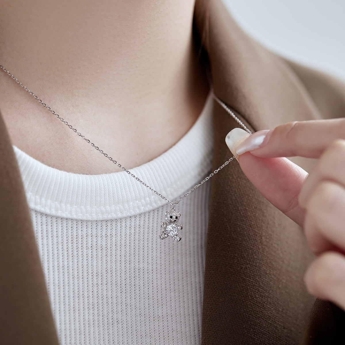 ZAINA™ Polar Bear Necklace