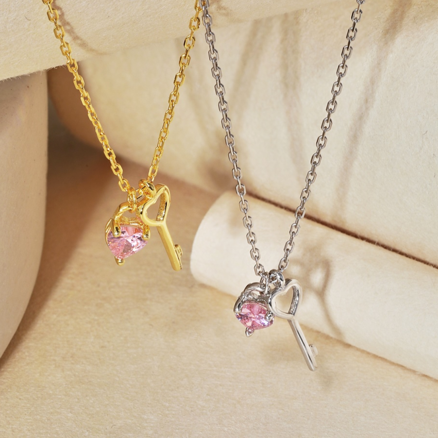 ZAINA™ Key to Heart Necklace