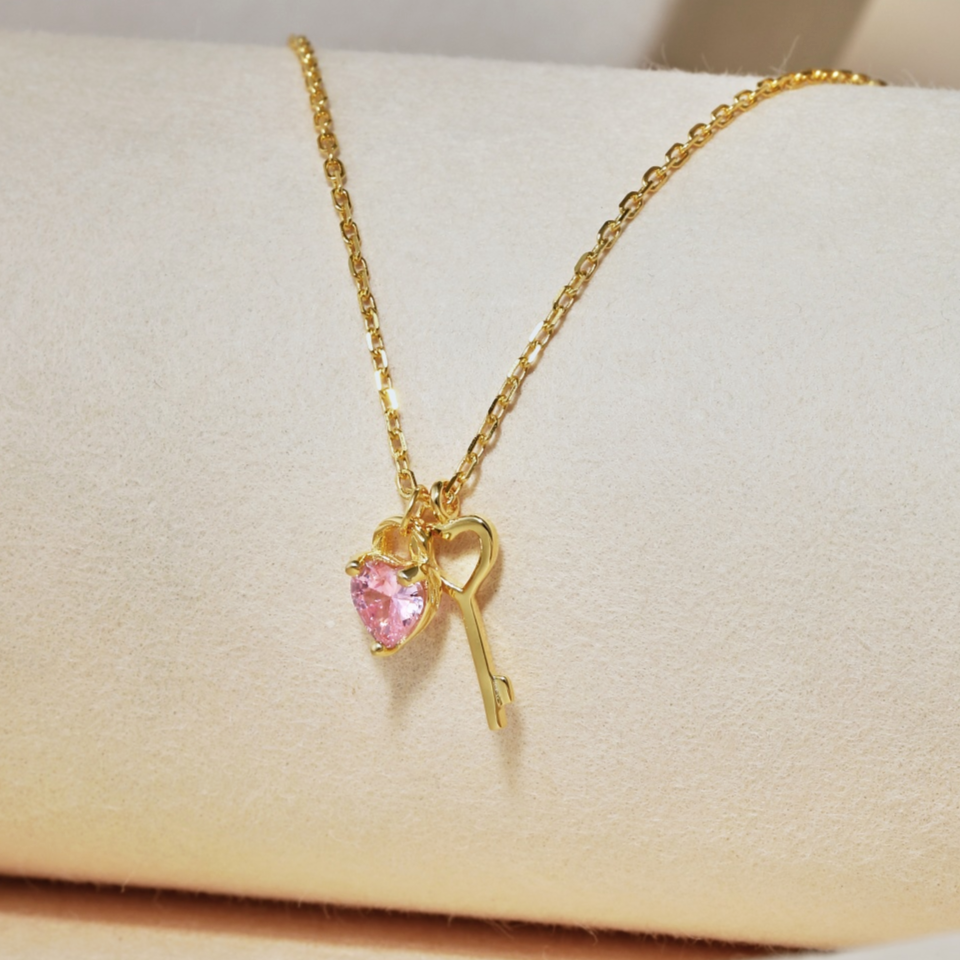 ZAINA™ Key to Heart Necklace