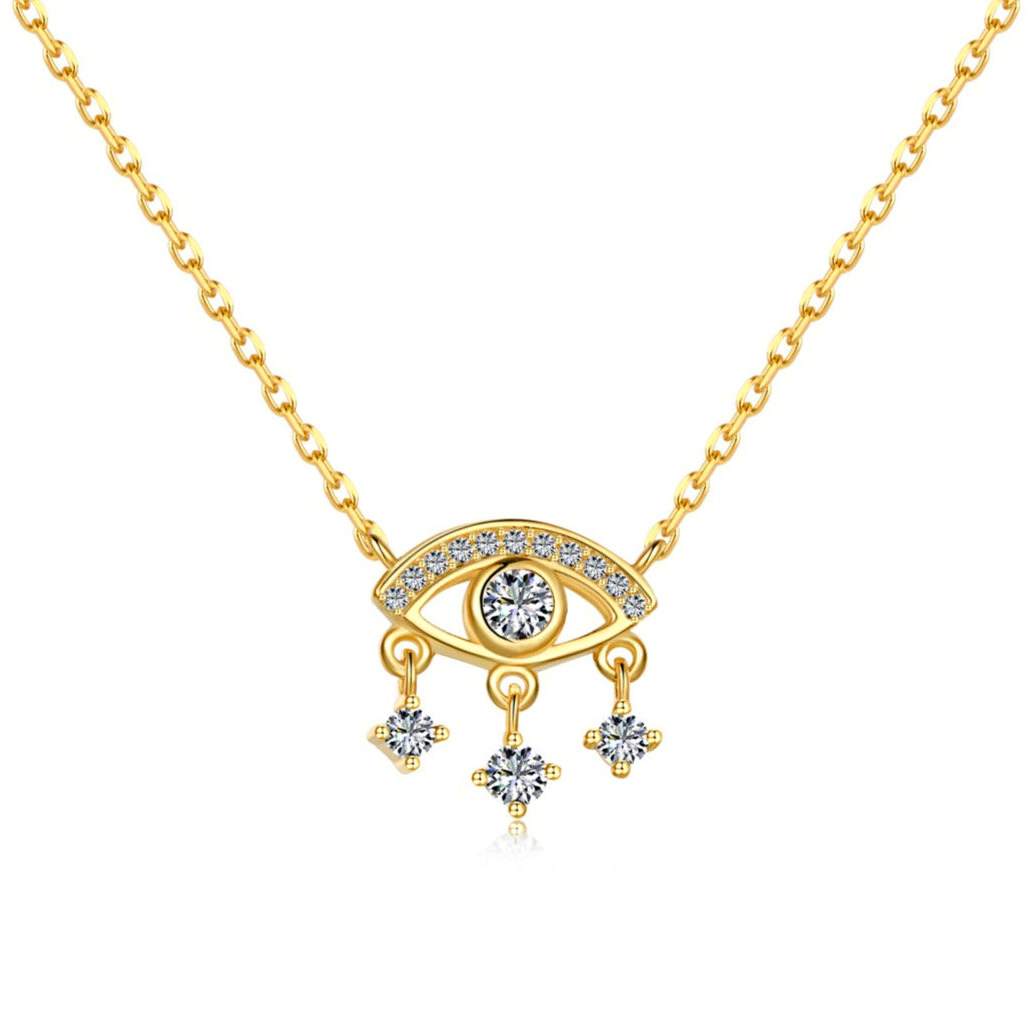 ZAINA™ Eye Gleam Necklace