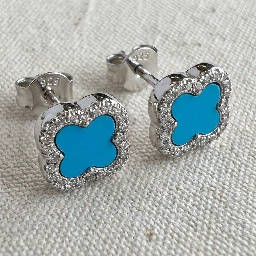 ZAINA™ Clover Stud Earrings