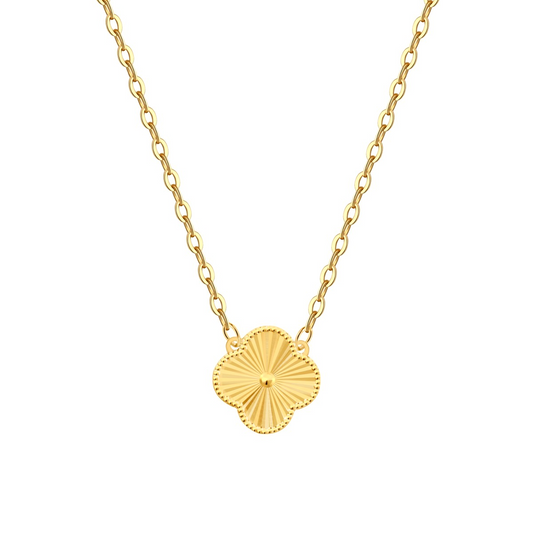 ZAINA™ Gold Clover Necklace ⚜️